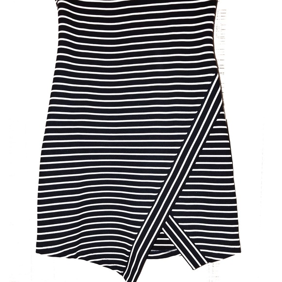 Blue and white tshirt mini dress - Picture 3 of 3